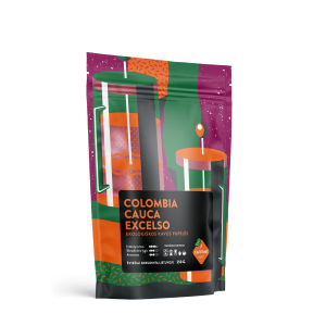 Ekoloģiski audzētas kafijas pupiņas Colombia Cauca Excelso