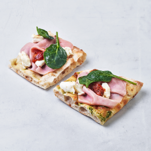 Pinsa ar šķiņķi un mocarellu, 155 g