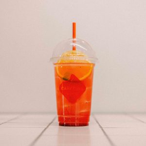 Zemeņu mājas limonāde